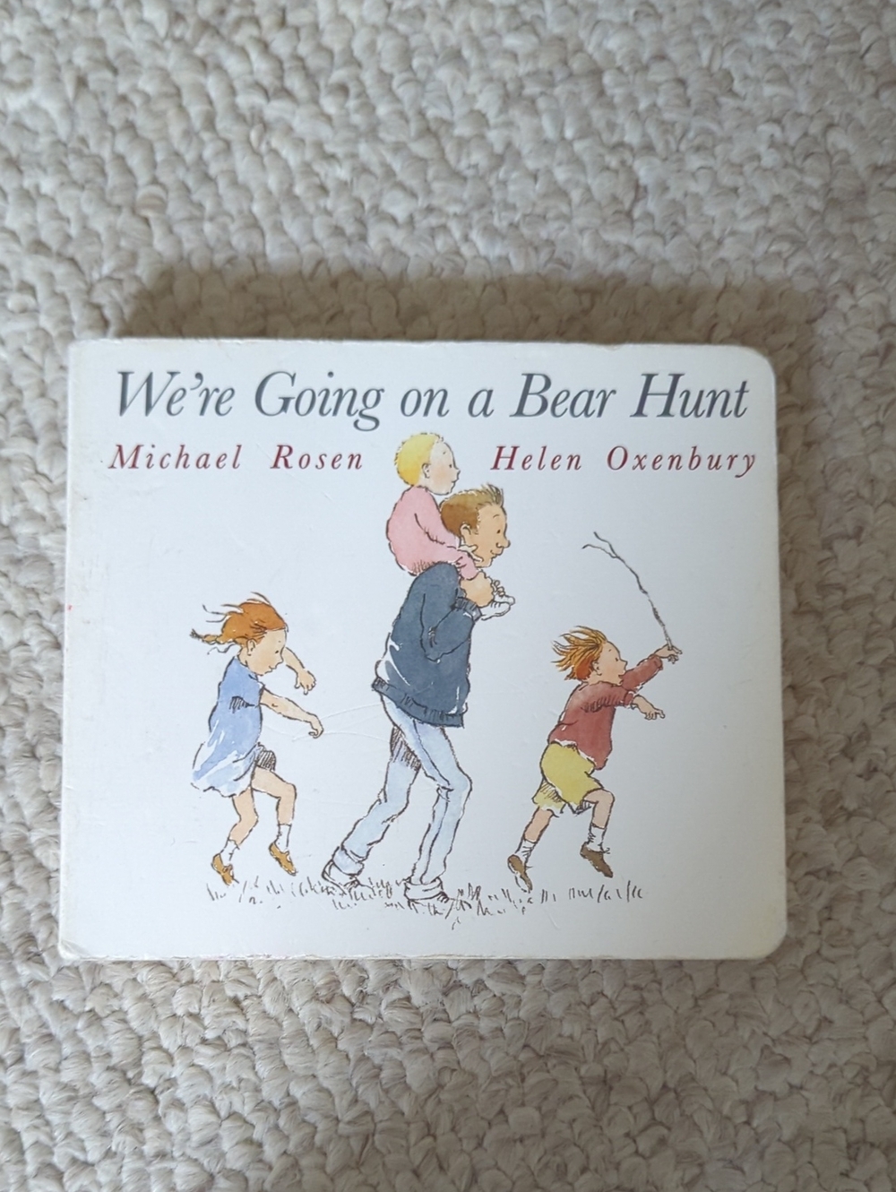 We’re Going on a Bear Hunt Board Book - White Cover
